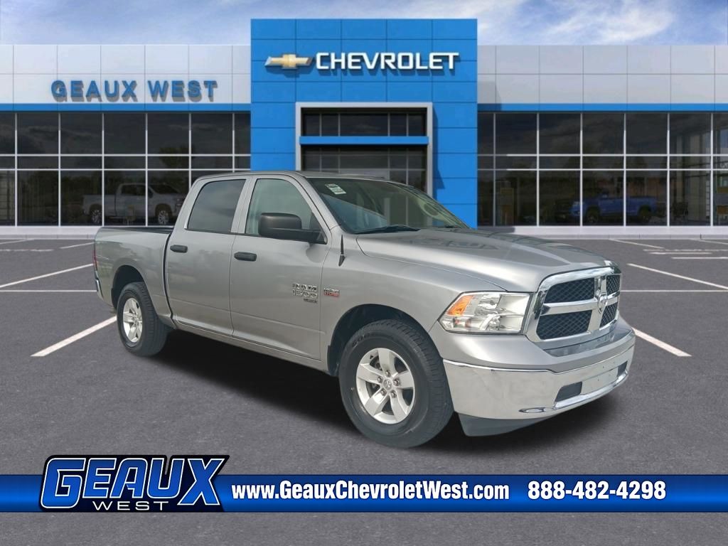 Billet Silver Metallic Clearcoat 2024 RAM 1500 Classic Tradesman Crew Cab RWD Pickup Truck 4X2 8-Speed Automatic