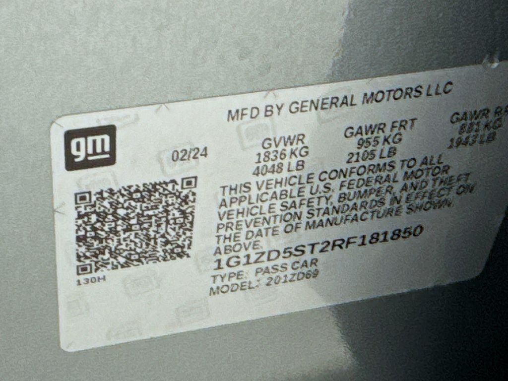 Used Car 2024 Chevrolet Malibu  Lt For Sale Under $20,000 In Austin, Texas