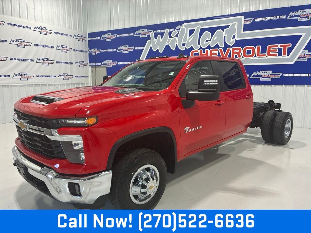 Red Hot 2024 Chevrolet Silverado 3500HD Pickup Truck Four-Wheel Drive Automatic