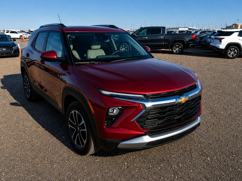 Red (Crimson Metallic) 2025 Chevrolet Trailblazer SUV / Crossover Front-Wheel Drive Continuously Variable Transmission