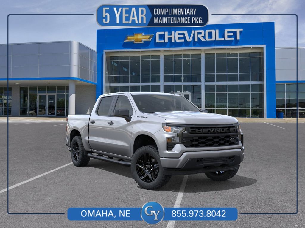 Sterling Gray Metallic 2026 Chevrolet Silverado 1500 Pickup Truck Four-Wheel Drive 8-Speed Automatic