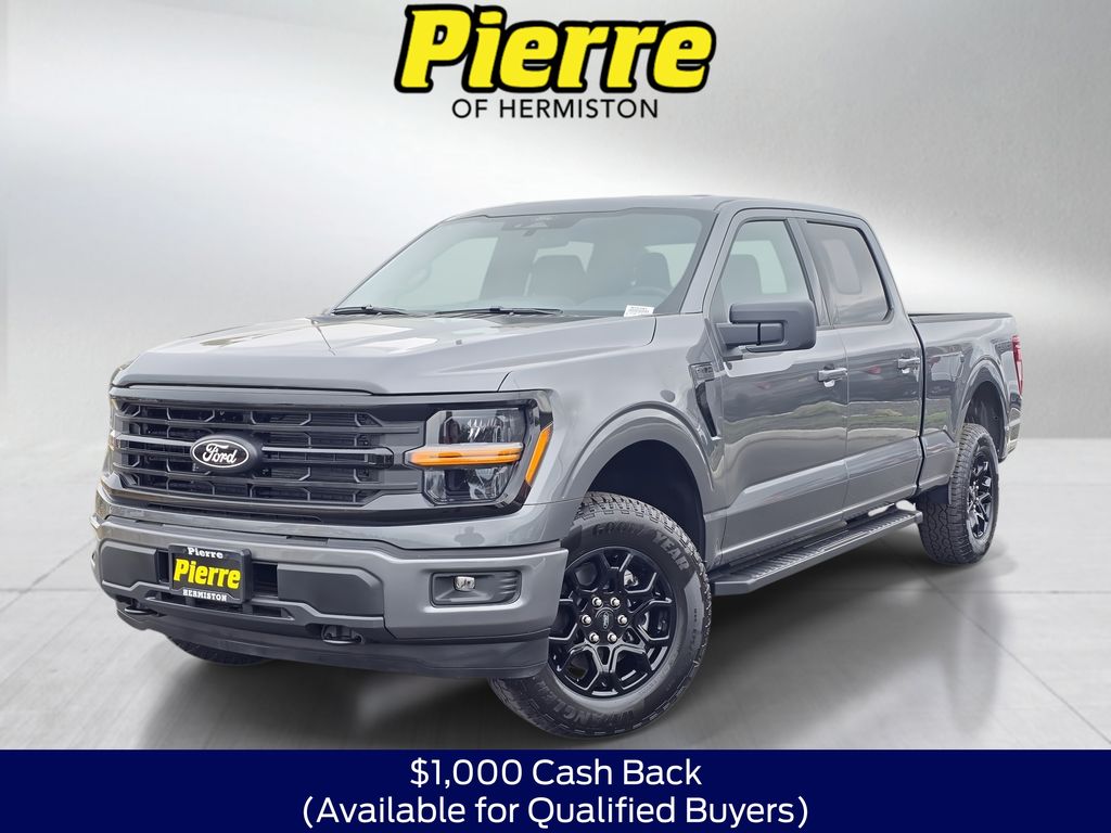 Gray Metallic 2026 Ford F-150 Pickup Truck Four-Wheel Drive Automatic