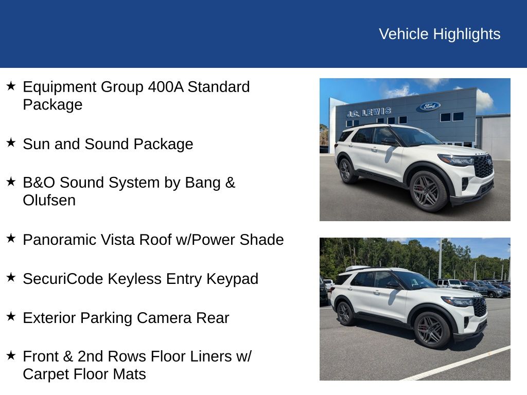 2025 Ford Explorer ST