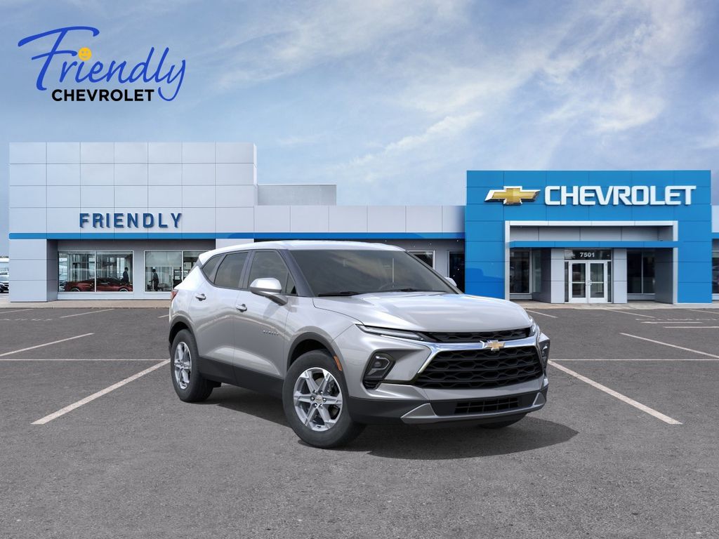 Sterling Gray Metallic 2026 Chevrolet Blazer SUV / Crossover 9-Speed Automatic Overdrive