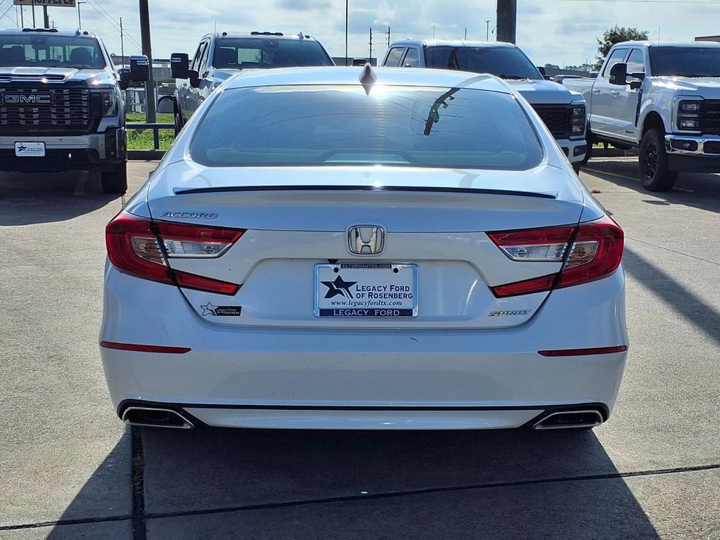 2021 Honda Accord Sport White at Legacy Ford