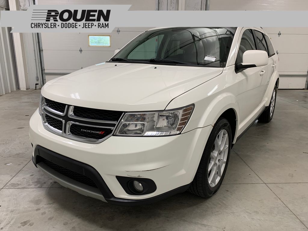 White 2014 Dodge Journey SUV / Crossover Front-Wheel Drive 4-Speed Automatic