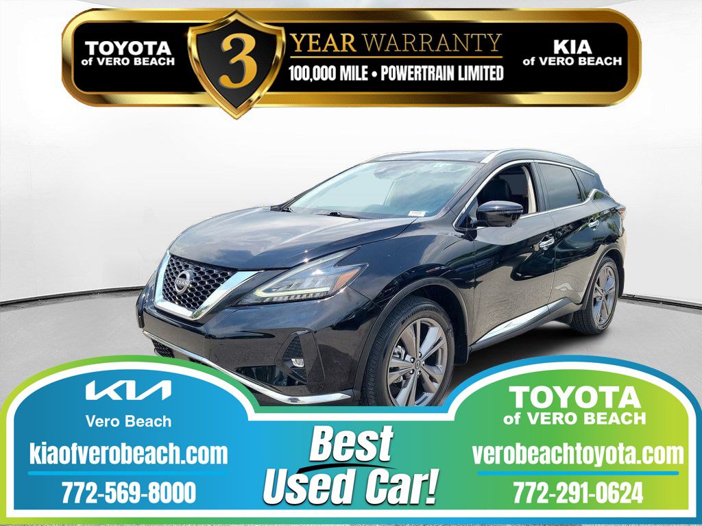 Super Black 2023 Nissan Murano SUV / Crossover Front-Wheel Drive Continuously Variable Transmission