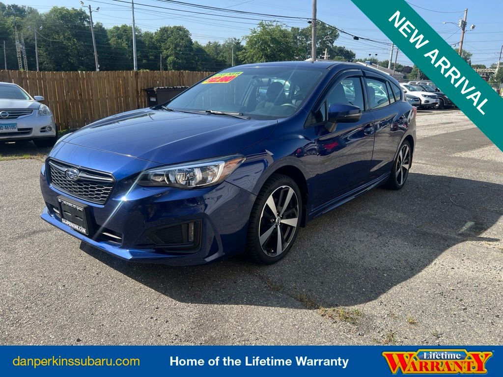 Lapis Blue Pearl 2017 Subaru Impreza Hatchback All-Wheel Drive Continuously Variable Transmission