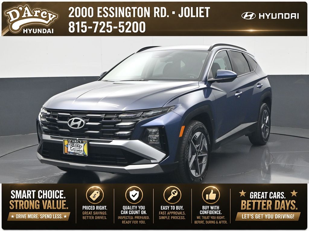 Atlantis Blue 2026 Hyundai Tucson SUV / Crossover All-Wheel Drive 8-Speed Automatic