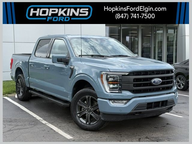 Area 51 Blue 2023 Ford F-150 Pickup Truck Four-Wheel Drive Automatic