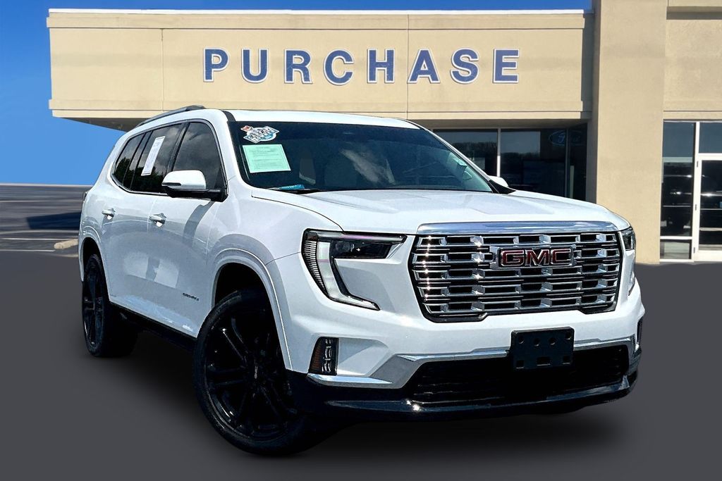 Summit White 2024 GMC Acadia SUV / Crossover Front-Wheel Drive 8-Speed Automatic