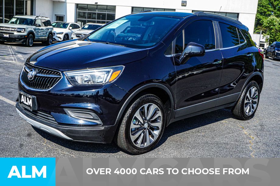 Used 2021 Blue Buick Preferred image 2