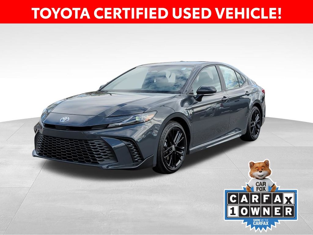 Underground 2025 Toyota Camry SE FWD Sedan Front-Wheel Drive Continuously Variable Transmission