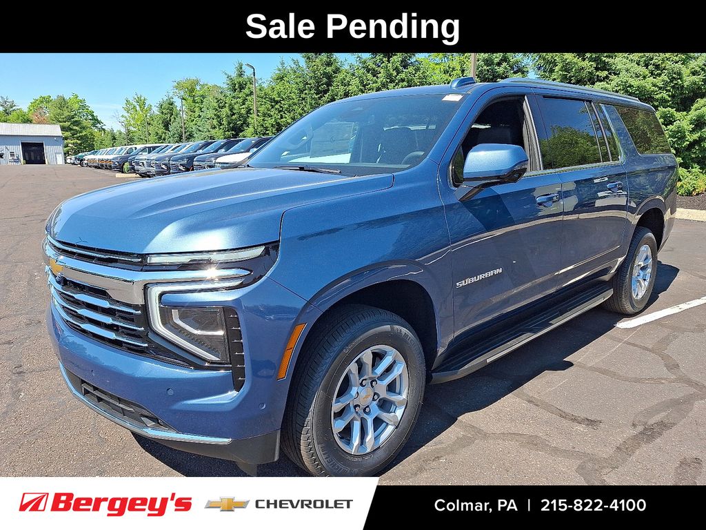 Lakeshore Blue Metallic 2026 Chevrolet Suburban SUV / Crossover Four-Wheel Drive 