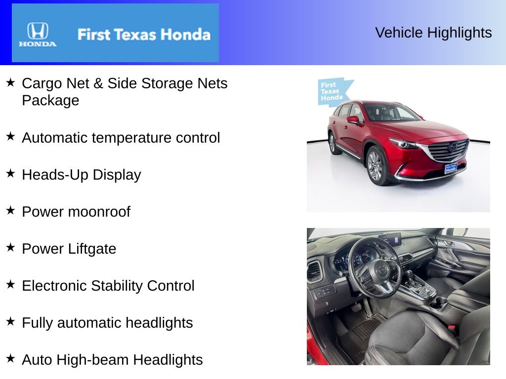 Used Car 2021 Mazda Cx-9  Grand Touring For Sale Under $25,000 In Austin, Texas