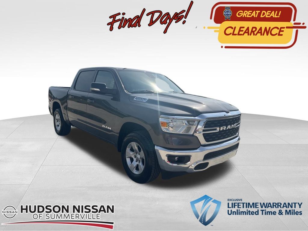 2022 Granite Crystal Metallic Clearcoat Ram 1500 Big Horn/Lone Star Truck