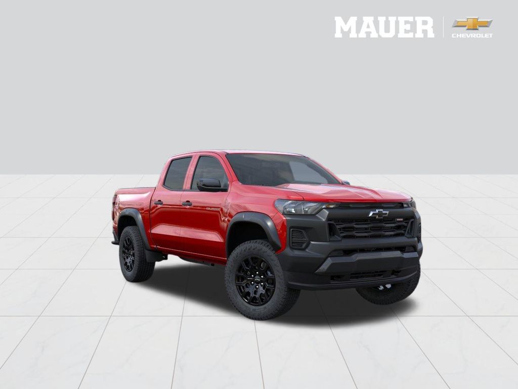 Radiant Red Tintcoat 2026 Chevrolet Colorado Pickup Truck Four-Wheel Drive 8-Speed Automatic