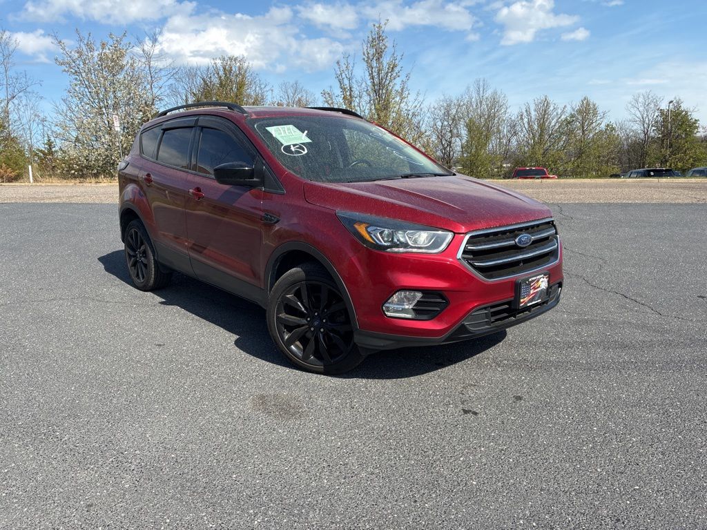 Ruby Red 2018 Ford Escape SE AWD SUV / Crossover All-Wheel Drive 6-Speed Automatic