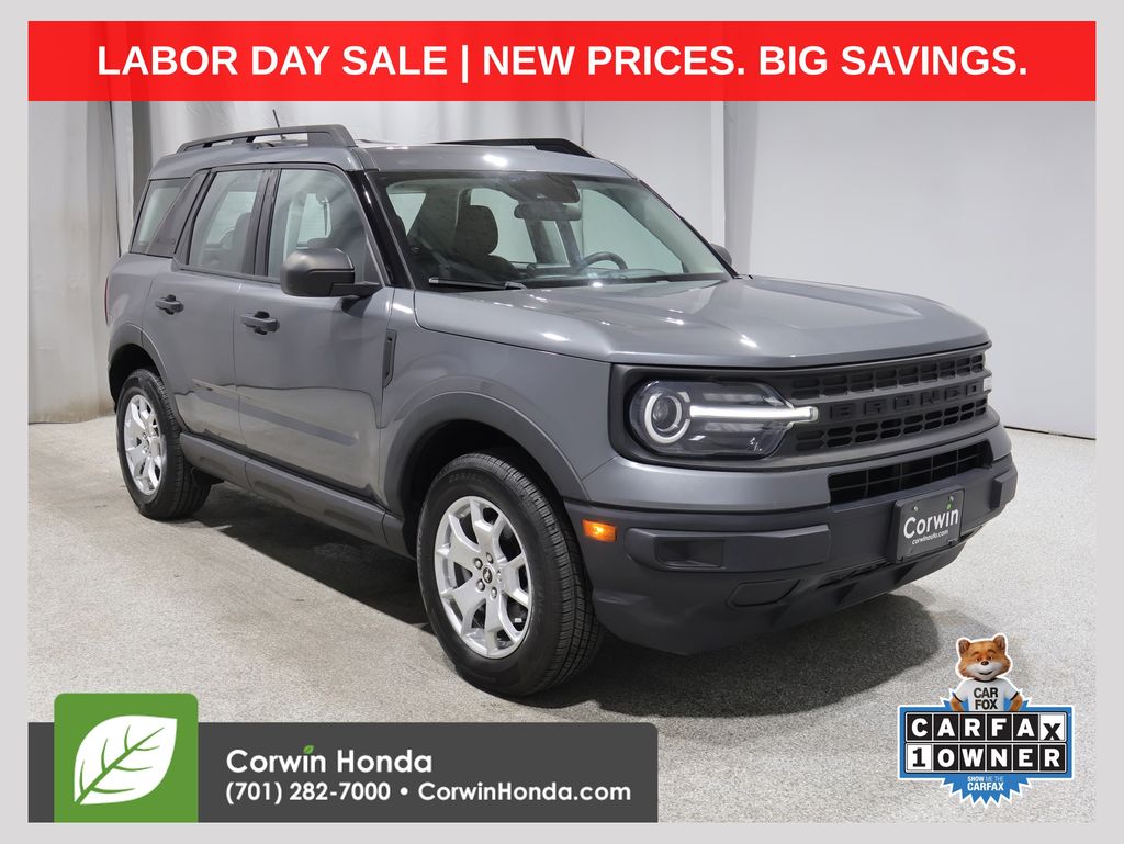 Carbonized Gray Metallic 2022 Ford Bronco Sport SUV / Crossover All-Wheel Drive 8-Speed Automatic