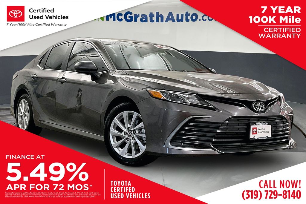 Predawn Gray Mica 2024 Toyota Camry Sedan Front-Wheel Drive 8-Speed Automatic