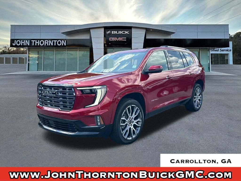Volcanic Red Tintcoat 2027 GMC Acadia SUV / Crossover Front-Wheel Drive 8-Speed Automatic