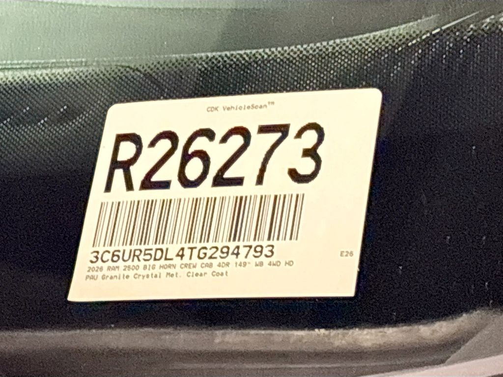 2026 Ram 2500 Big Horn