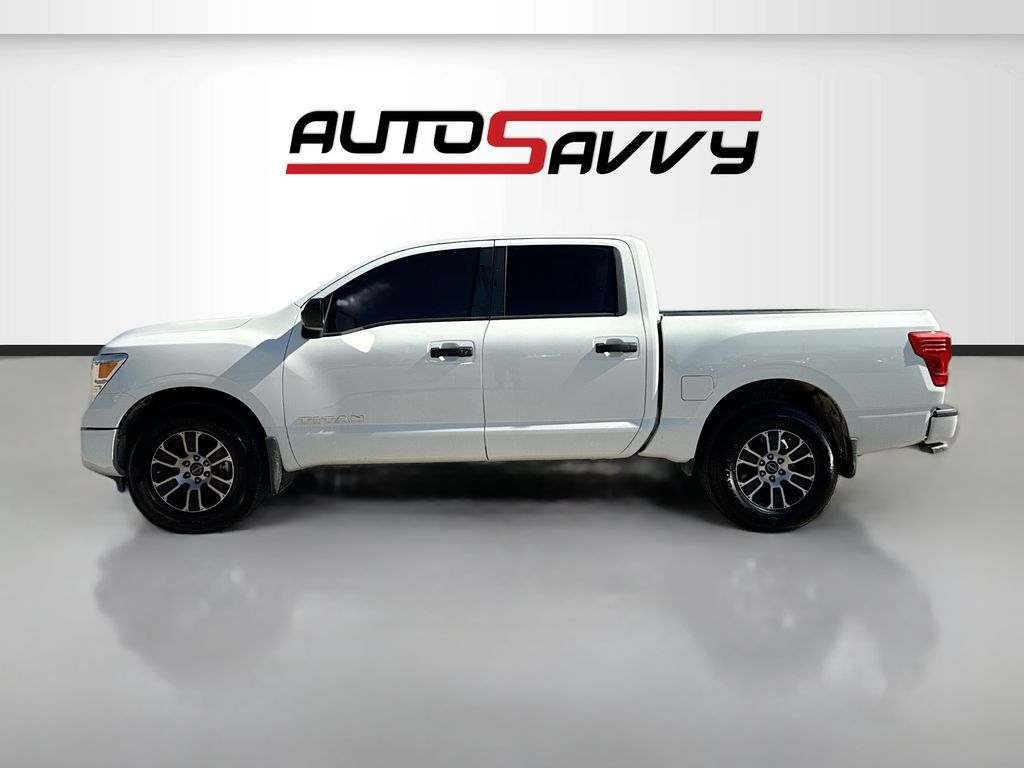 2024 Nissan Titan SV White at Bayshore Chrysler Jeep Dodge Ram