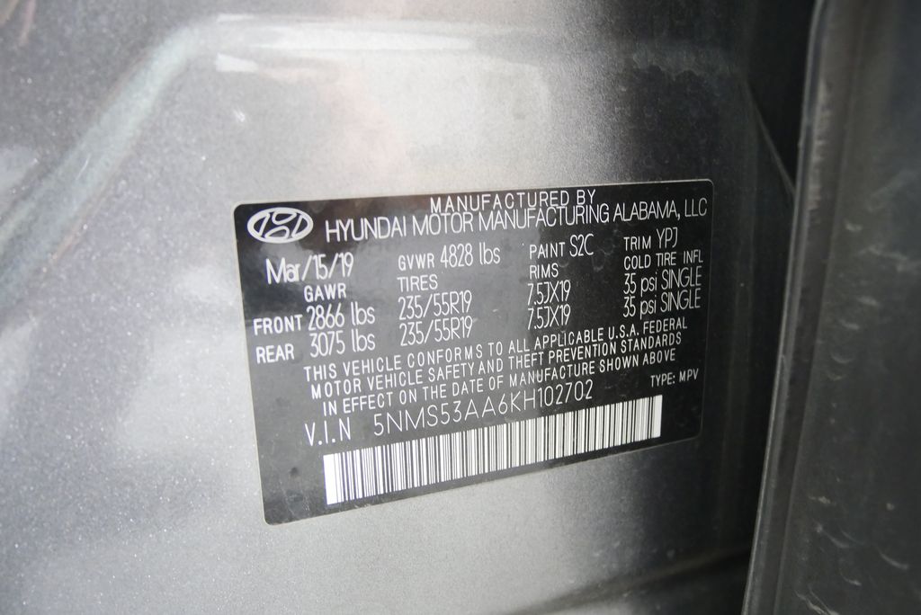 Thumbnail: 2019 Hyundai Santa Fe - 26