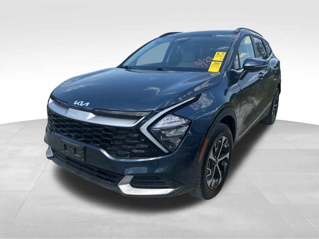 2023 Vesta Blue Kia Sportage Hybrid EX AWD SUV
