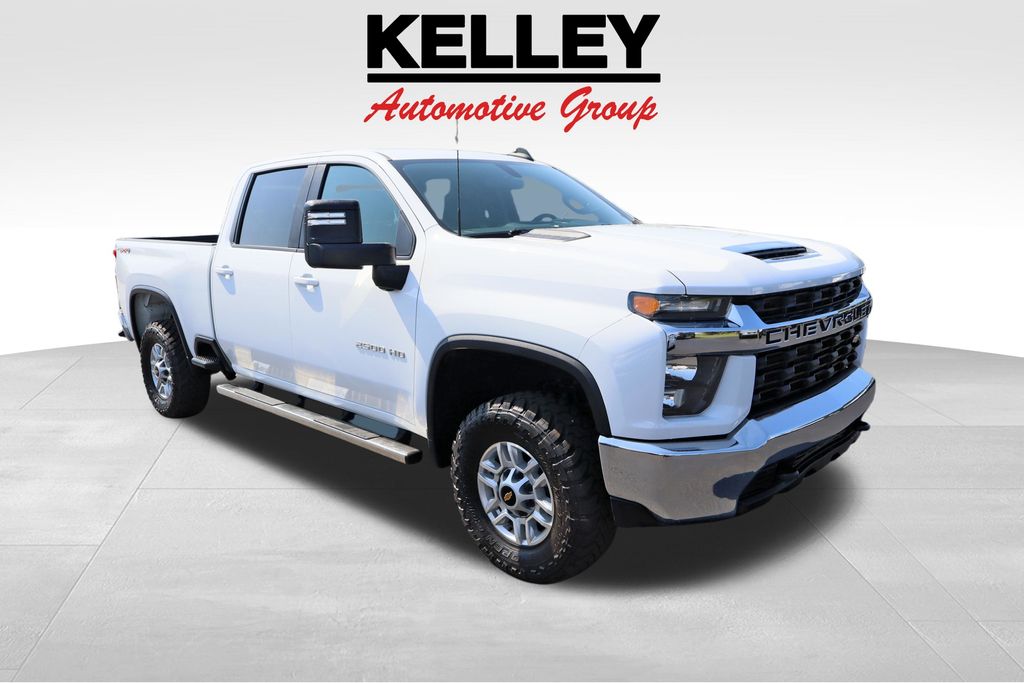 Summit White 2023 Chevrolet Silverado 2500HD Pickup Truck Four-Wheel Drive 6-Speed Automatic