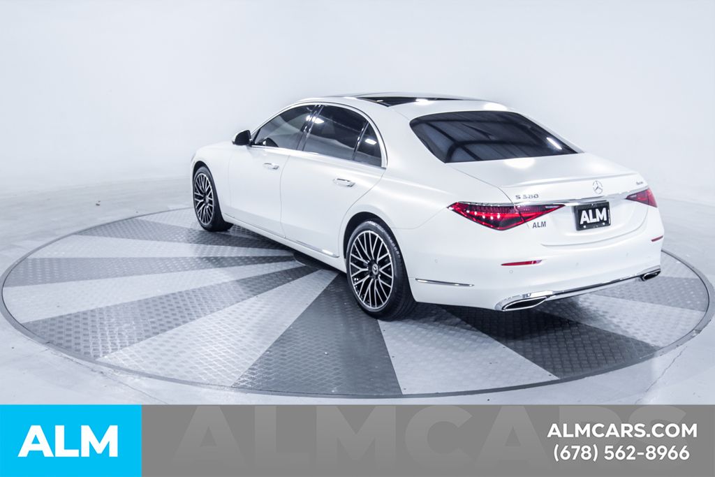 Used 2022 White Mercedes-Benz S 580 image 7