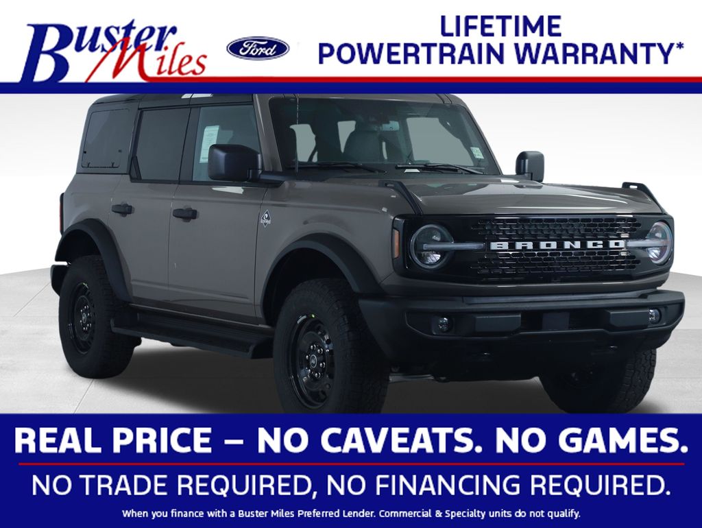 Marsh Gray 2026 Ford Bronco Outer Banks 4-Door 4WD SUV / Crossover Four-Wheel Drive Automatic
