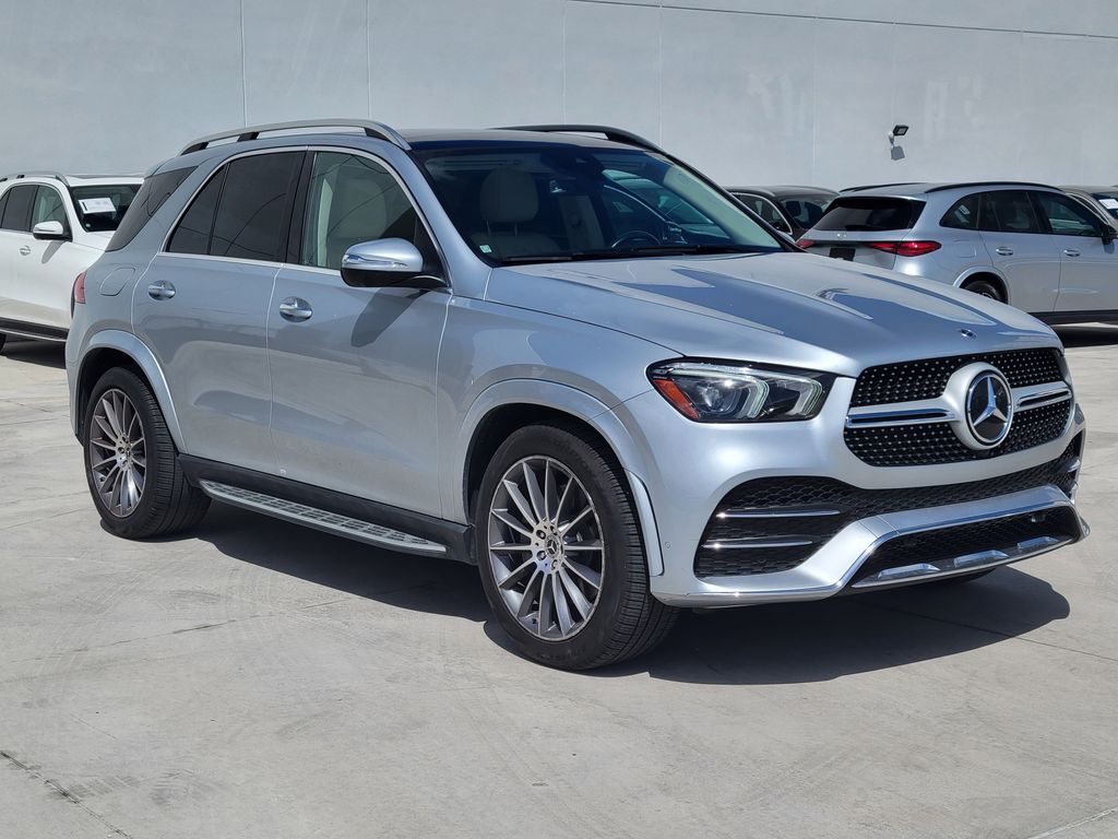 Cirrus Silver Metallic 2023 Mercedes-Benz GLE 450 4MATIC SUV / Crossover All-Wheel Drive 9-Speed Automatic