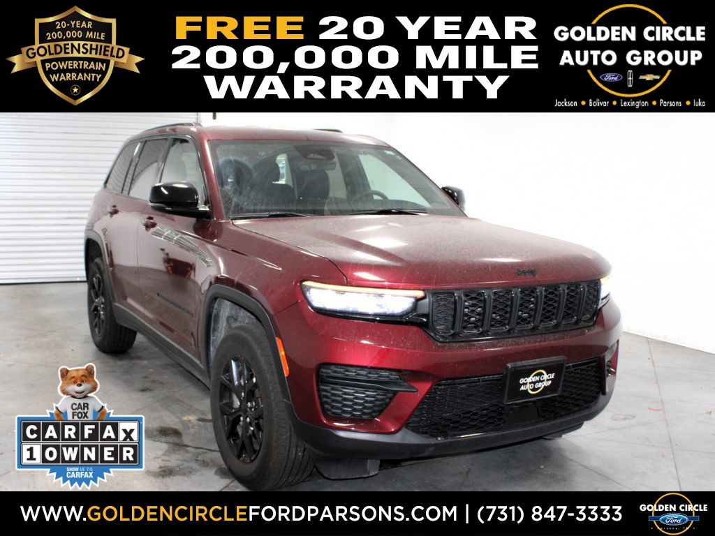 Bright White Clearcoat 2025 Jeep Grand Cherokee SUV / Crossover Four-Wheel Drive 8-Speed Automatic