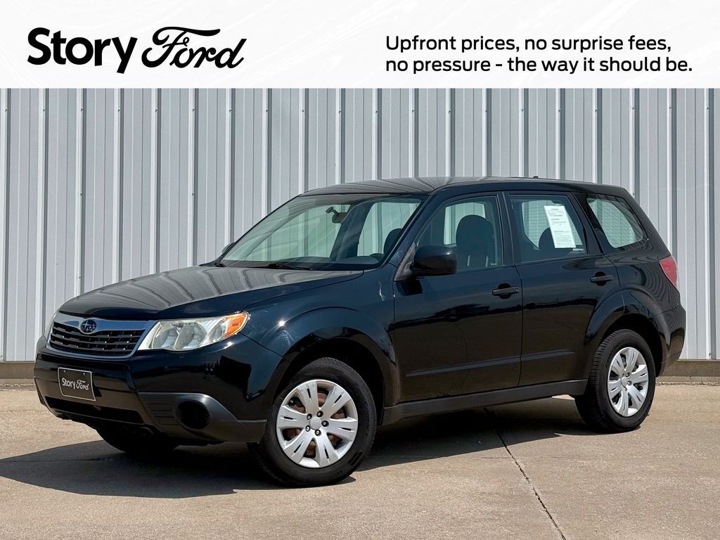 Obsidian Black Pearl 2010 Subaru Forester SUV / Crossover All-Wheel Drive 5-Speed Manual