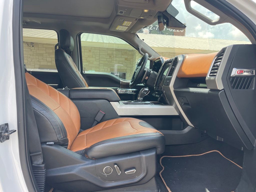 2015 Ford F-150 Lariat White at Baytown Hyundai