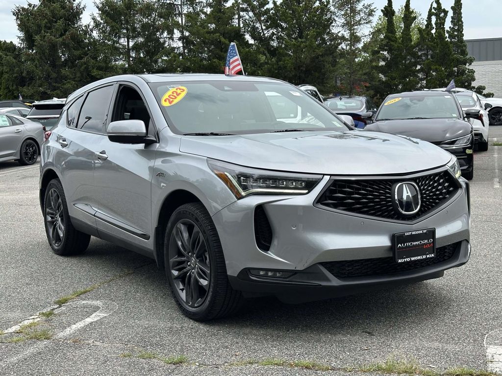 Gray 2023 Acura RDX SUV / Crossover All-Wheel Drive Automatic