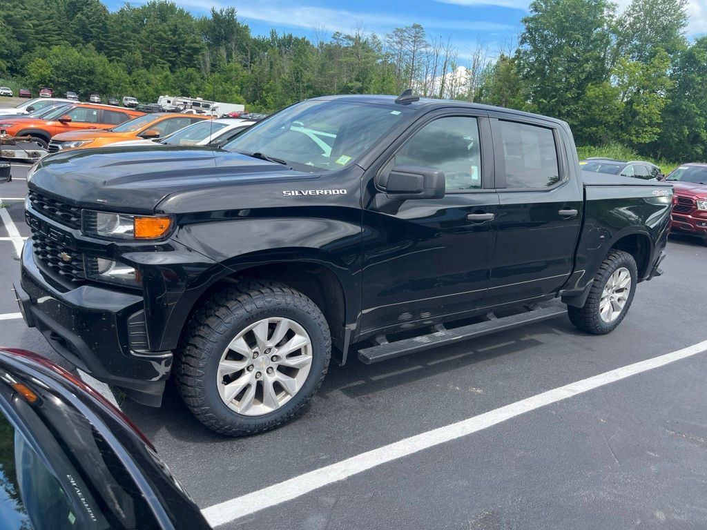 Black 2021 Chevrolet Silverado 1500 Pickup Truck Four-Wheel Drive 8-Speed Automatic