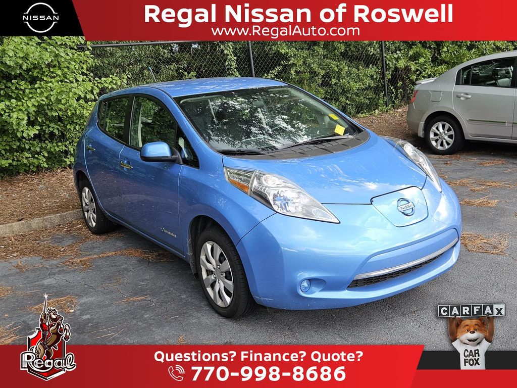 Blue Ocean 2014 Nissan LEAF Hatchback Front-Wheel Drive Automatic