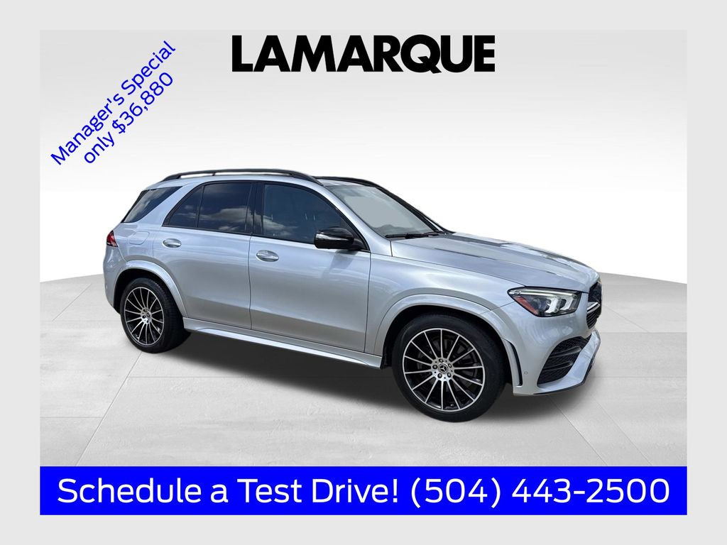 Silver 2022 Mercedes-Benz GLE SUV / Crossover All-Wheel Drive 9-Speed Automatic