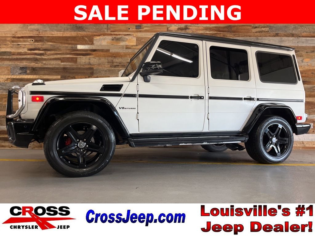 Alabaster White 2003 Mercedes-Benz G-Class G 500 4MATIC SUV / Crossover All-Wheel Drive 5-Speed Automatic Overdrive