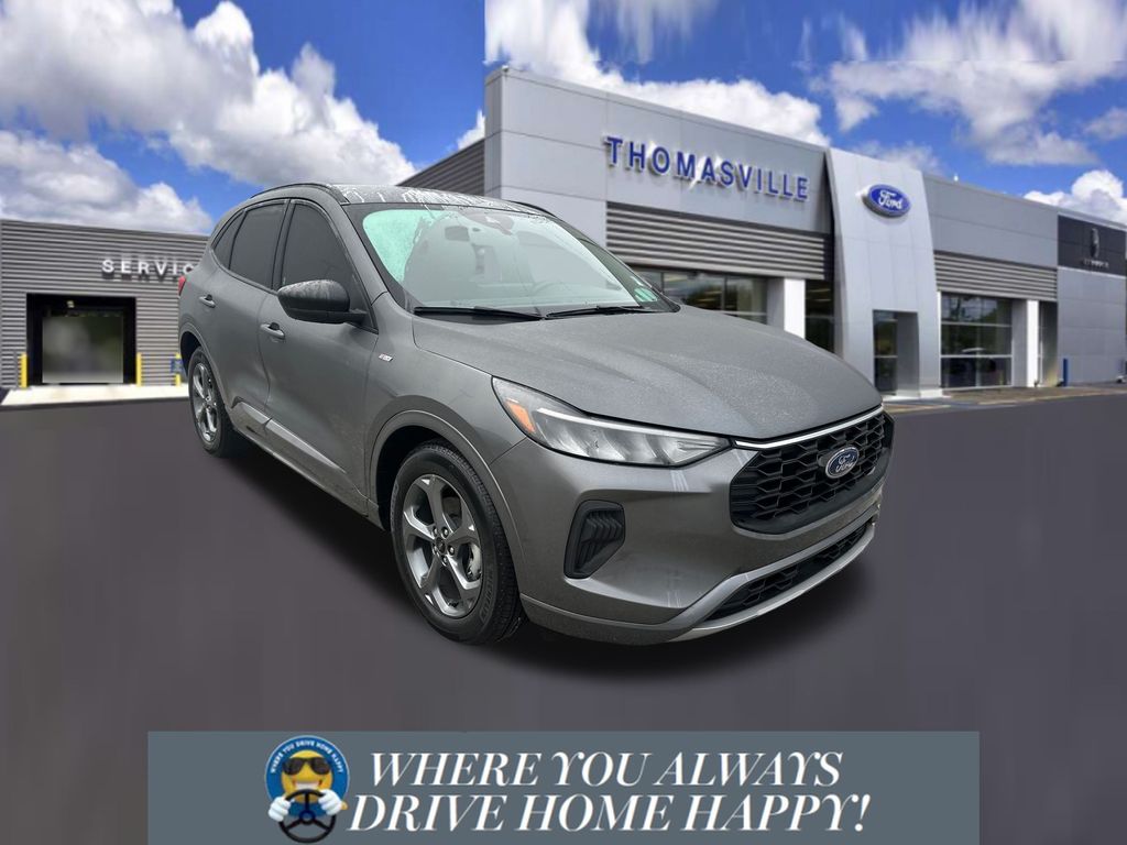 Gray Metallic 2023 Ford Escape SUV / Crossover Front-Wheel Drive 8-Speed Automatic