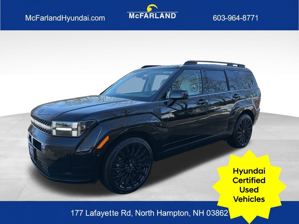 Phantom Black 2025 Hyundai Santa Fe Calligraphy AWD SUV / Crossover All-Wheel Drive 8-Speed Dual Clutch