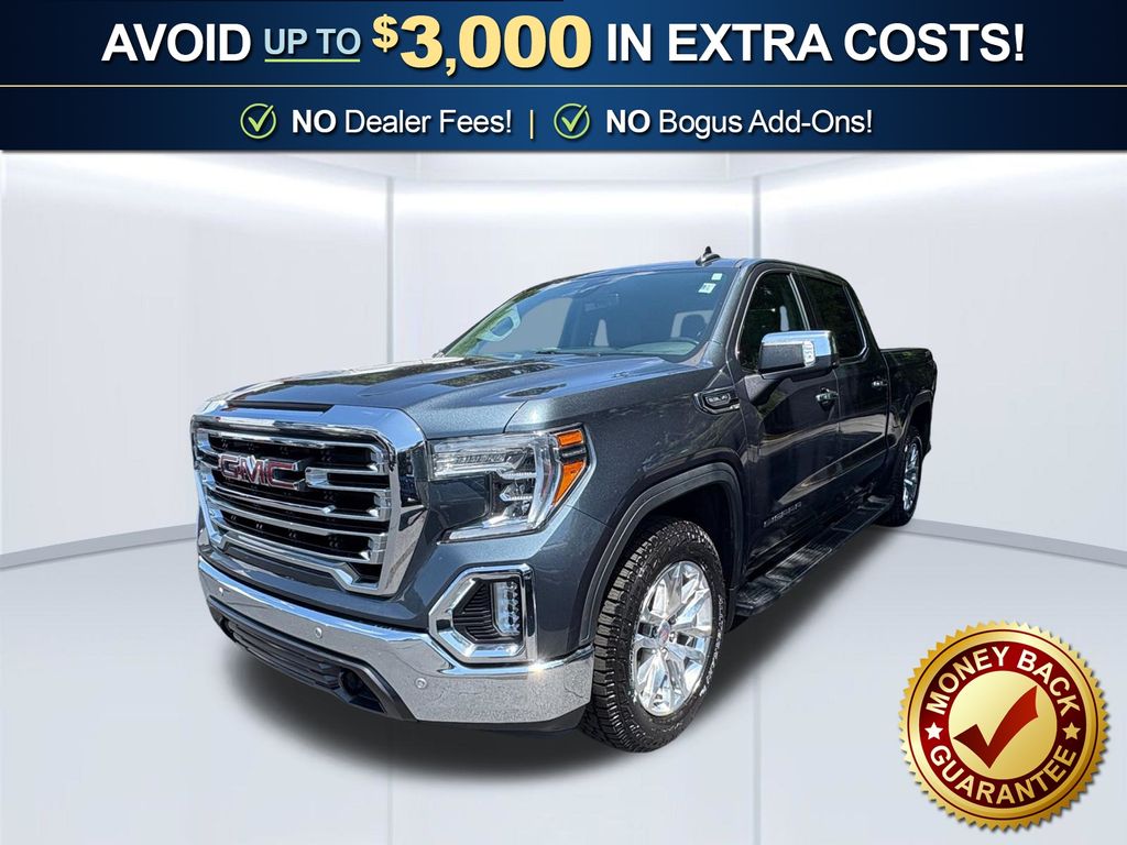 Gray (Dark Sky Metallic) 2019 GMC Sierra 1500 Pickup Truck Four-Wheel Drive 8-Speed Automatic