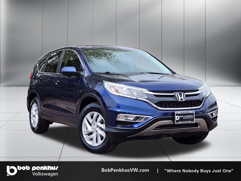 Black (Obsidian Blue Pearl) 2016 Honda CR-V EX AWD SUV / Crossover All-Wheel Drive Continuously Variable Transmission