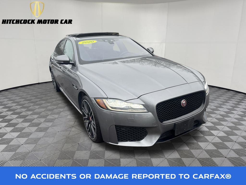 Gray 2020 Jaguar XF Sedan All-Wheel Drive 8-Speed Automatic