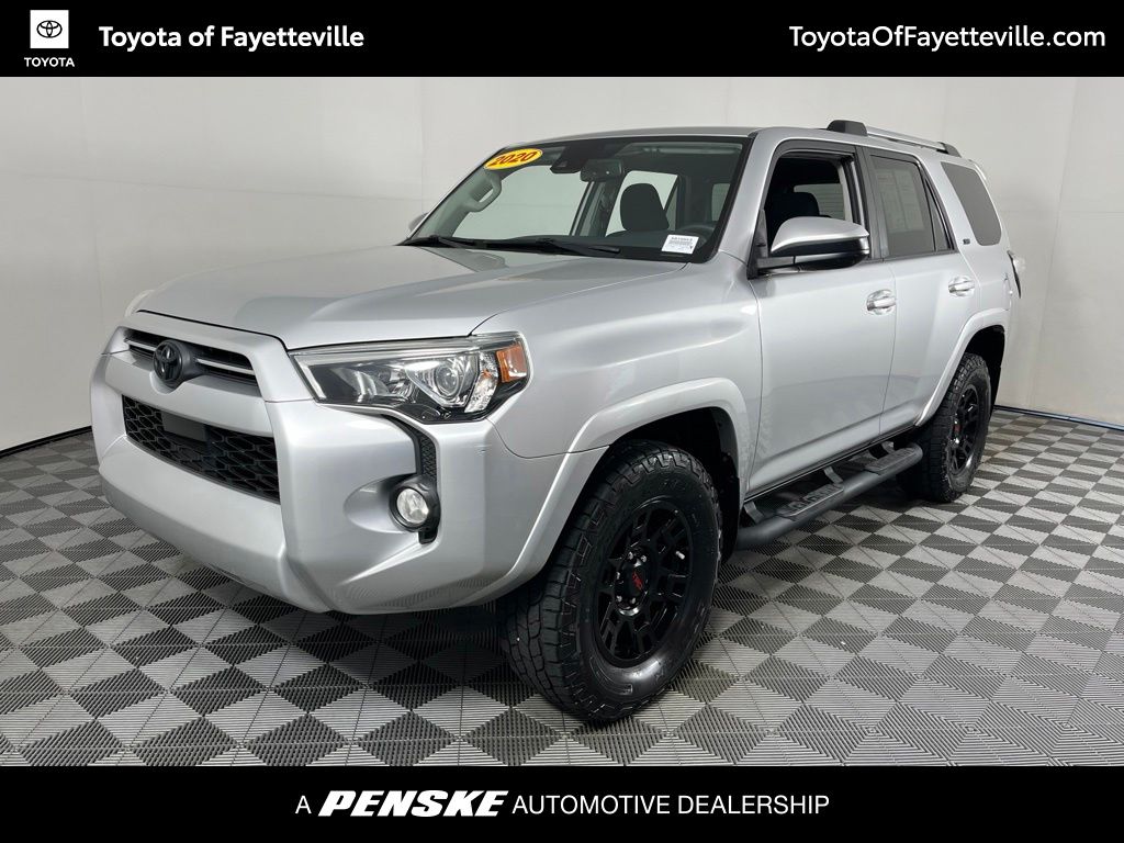 Classic Silver Metallic 2020 Toyota 4Runner SUV / Crossover Four-Wheel Drive 5-Speed Automatic Overdrive