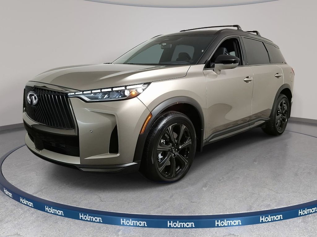 Black (Warm Titanium/Blk Obsid) 2026 INFINITI QX60 Autograph AWD SUV / Crossover All-Wheel Drive 9-Speed Automatic