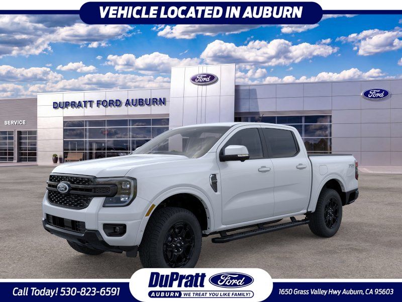 Oxford White 2025 Ford Ranger Pickup Truck Four-Wheel Drive Automatic