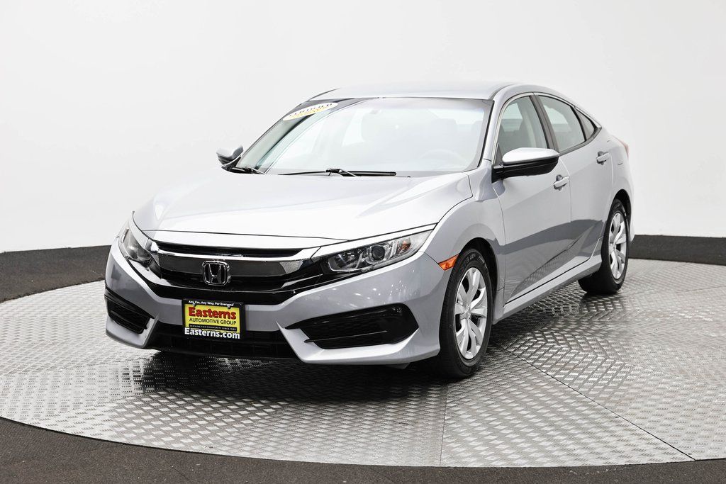 White 2019 Honda Civic Coupe Coupe Front-Wheel Drive Continuously Variable Transmission